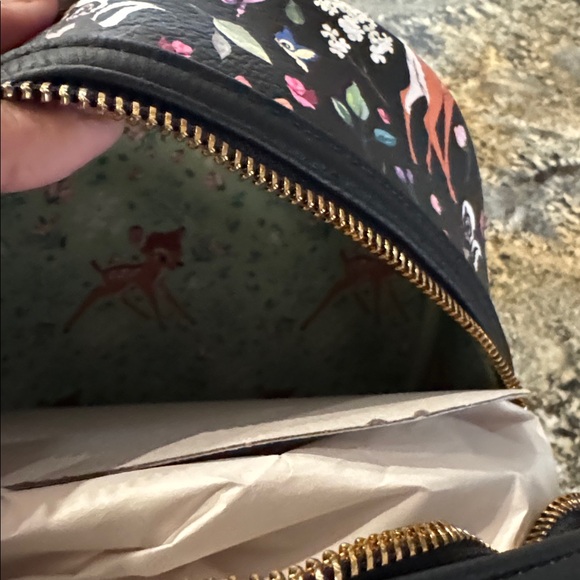 Loungefly Disney Parks Bambi AOP Black Forest Friends Embroidered - Picture 9 of 9